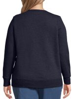 JMS by Hanes Women's Plus Size Fleece Pullover Sweatshirt - Image 2